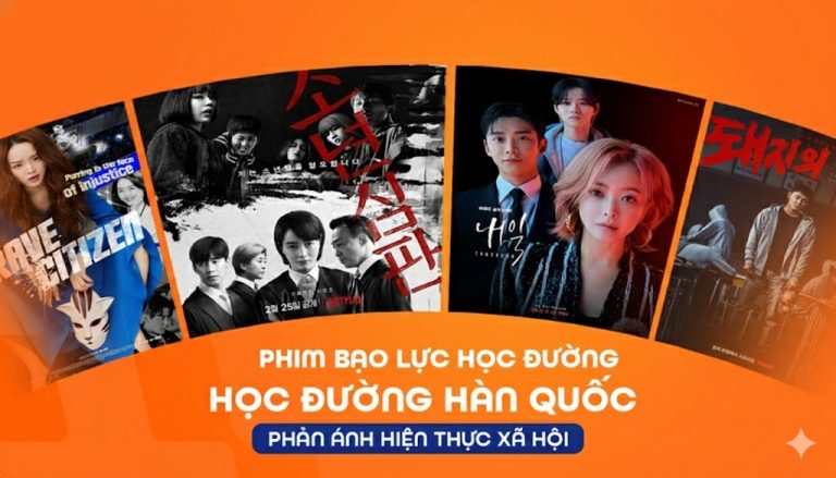 Phim bạo lực học đường Hàn Quốc và top tác phẩm ám ảnh nhất
