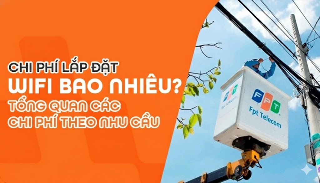 Chi phí lắp đặt Wi-Fi, bảng giá và mẹo tiết kiệm