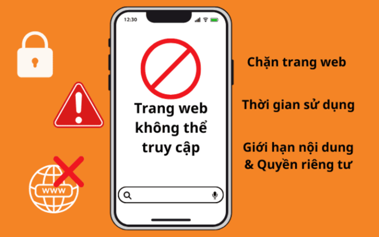 Cách chặn website trên điện thoại iPhone và Android nhanh nhất 2025