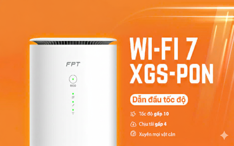 FPT ra mắt gói cước SpeedX: Đột phá Wi-Fi 7 và hạ tầng XGS-PON 2025