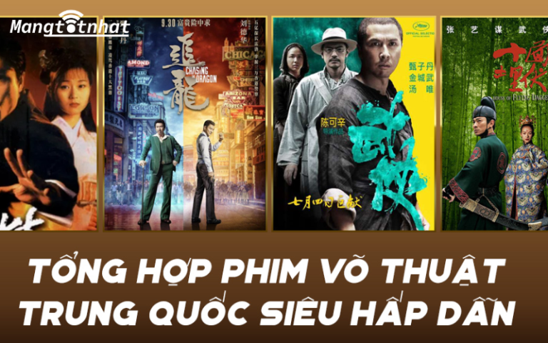 TOP 10 bộ phim võ thuật Trung Quốc kinh điển không thể bỏ lỡ